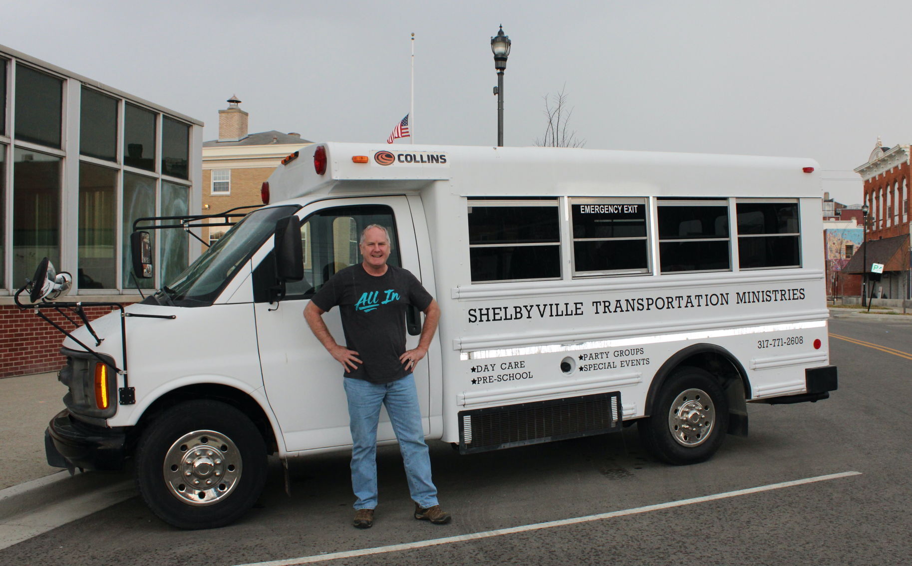 Bill Pike and Bus
